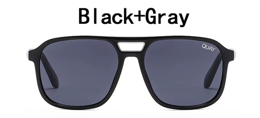 Quay on the Fly Sunglasses Brand Design Sunglasses Women Sun Glasses for Women Female Double Bridges Sunglasses Oculos Feminino