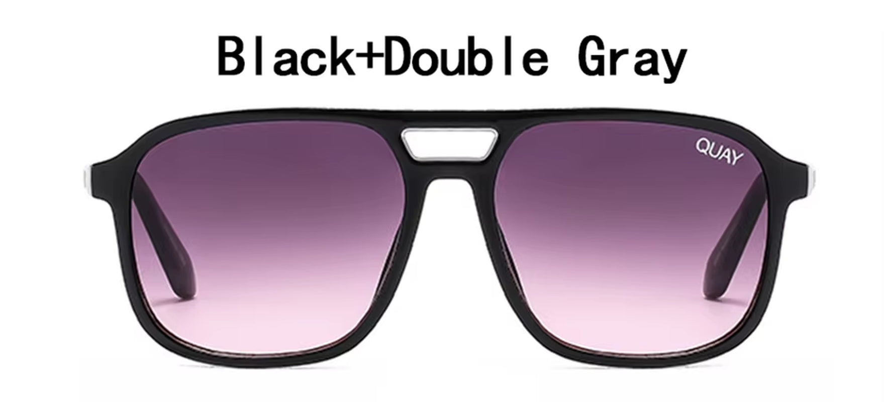 Quay on the Fly Sunglasses Brand Design Sunglasses Women Sun Glasses for Women Female Double Bridges Sunglasses Oculos Feminino