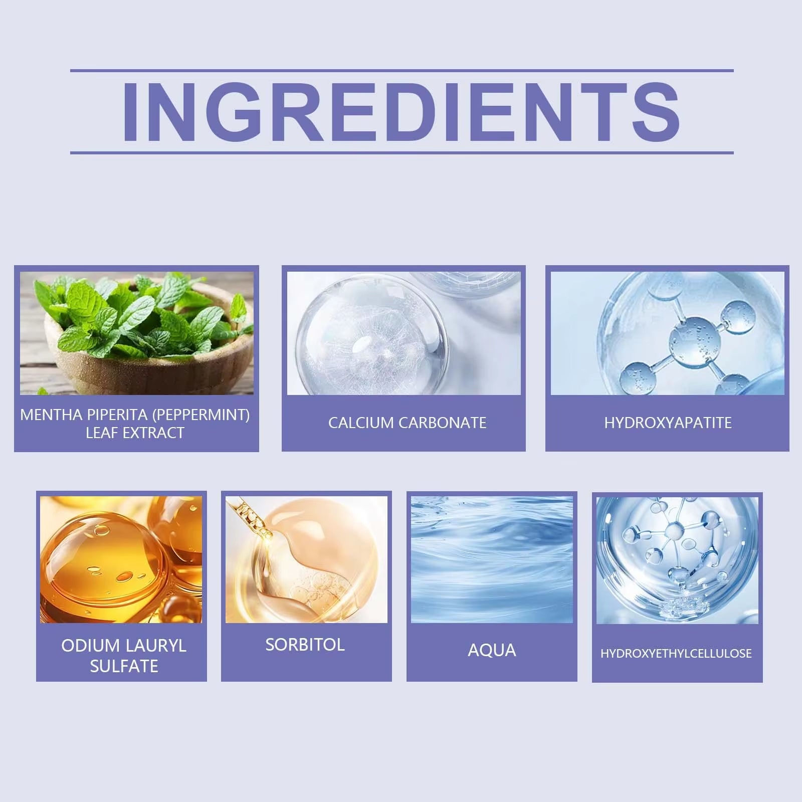 Hydroxyapatite Toothpaste,Hydroxyapatite Toothpaste for Enamel Protectionand Tooth Strengthening，Fluoride-Free Formula, Gentle M